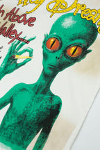 Vale Green Alien Tie‑Dye Graphic Tee