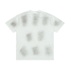 Vale Cross‑Pattern Smoke Wash Graphic Tee