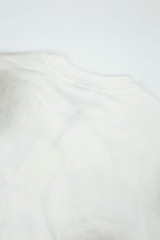 Vale Smoke‑Wash Blue Letter Portrait Tee