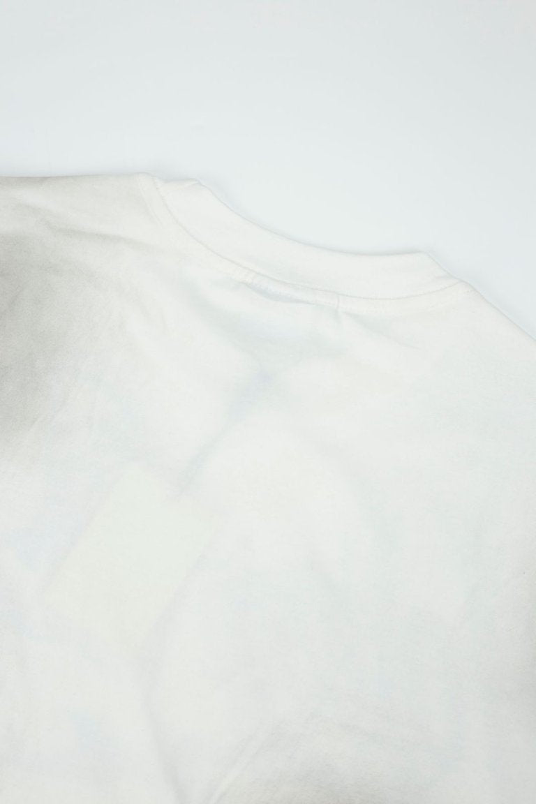 Vale Smoke‑Wash Blue Letter Portrait Tee