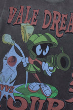 Vale Dreams 1997 Tour Cartoon Graphic Black Tee