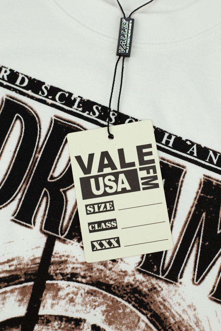 Vale Spine‑Pattern Valley Dreams Graphic Tee