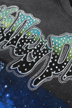 Vale Statue‑of‑Liberty Graphic Black Tee