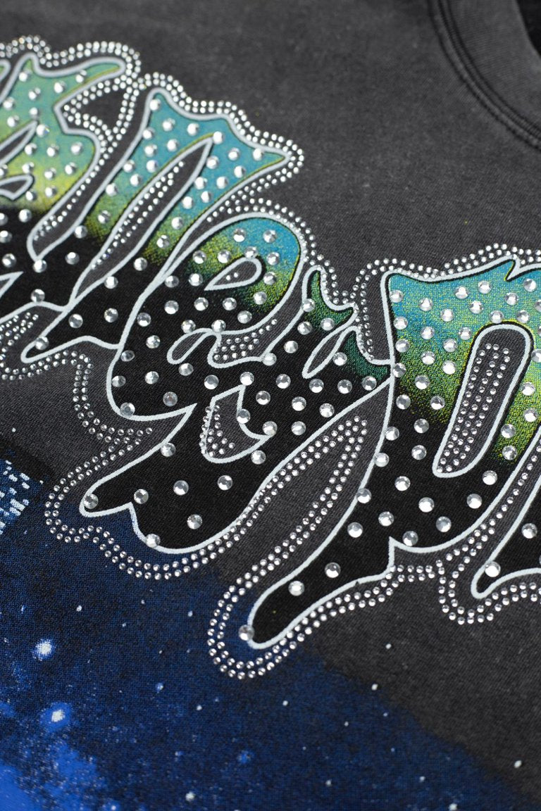 Vale Statue‑of‑Liberty Graphic Black Tee