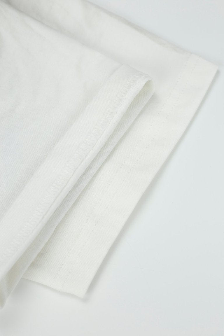 Vale Smoke‑Wash Blue Letter Portrait Tee