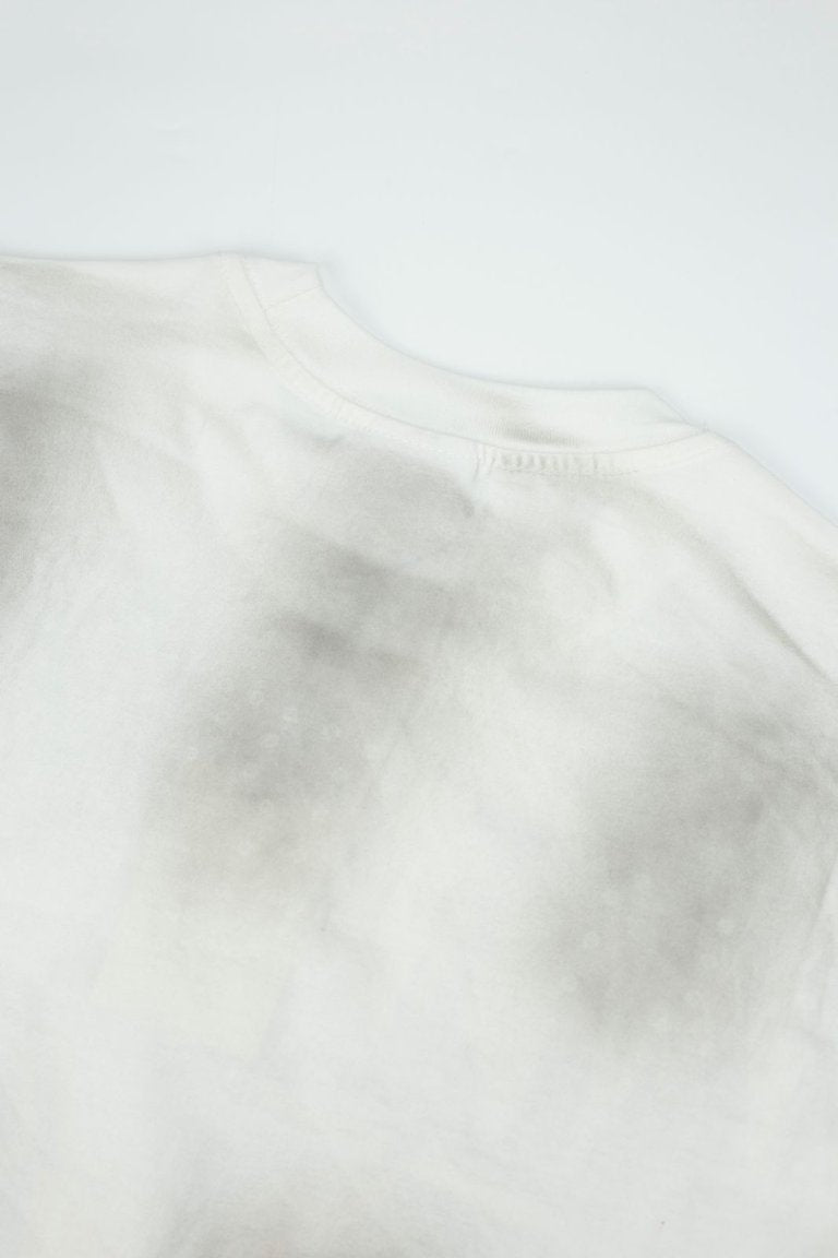 Vale Cross‑Pattern Smoke Wash Graphic Tee