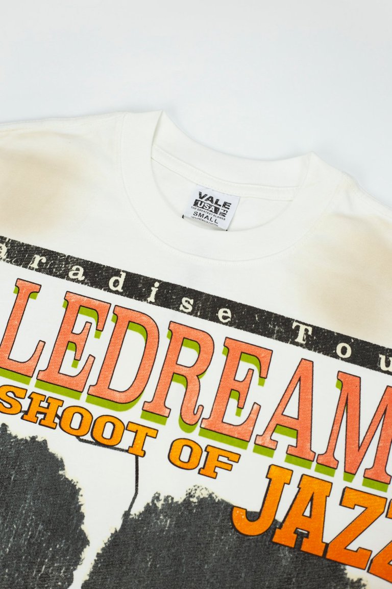 Vale Jazz Portrait Vintage Wash Graphic Tee