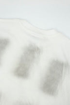 Vale Yellow Skull Smoke‑Wash Graphic Tee