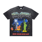Vale Statue‑of‑Liberty Graphic Black Tee