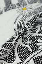 Vale Valley Track Eagle Floral Print Tee