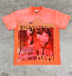 Vale Orange Wash Valley Dreams Portrait Graphic Tee
