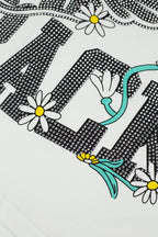 Vale Valley Track Eagle Floral Print Tee