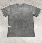Vale Rhinestone Cross Vintage Wash Black Tee