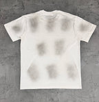 Vale Cross‑Pattern Smoke Wash Graphic Tee