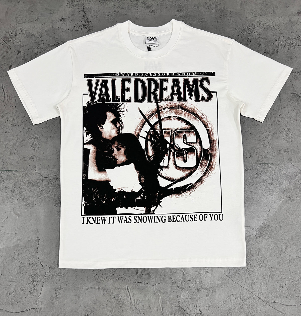 Vale Spine‑Pattern Valley Dreams Graphic Tee