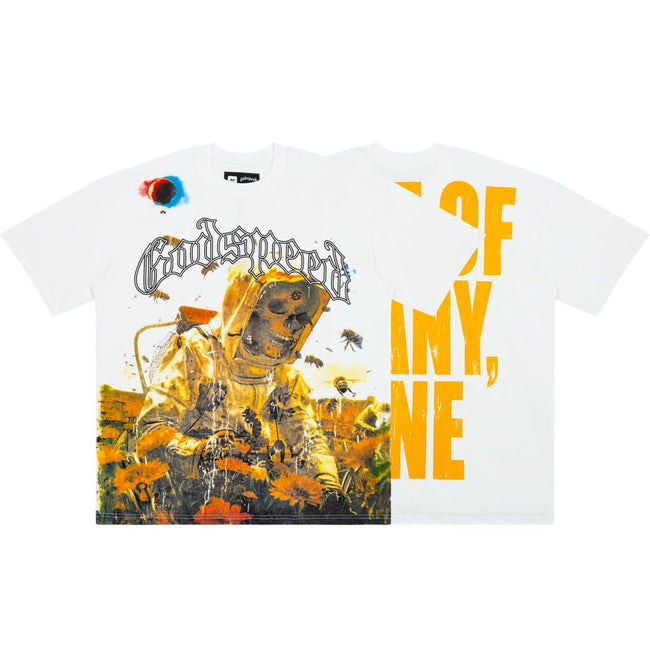 Godspeed Bee Graphic Print Short‑Sleeve Tee Hover Image