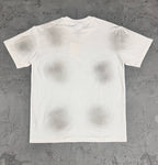 Vale Smoke‑Wash Blue Letter Portrait Tee