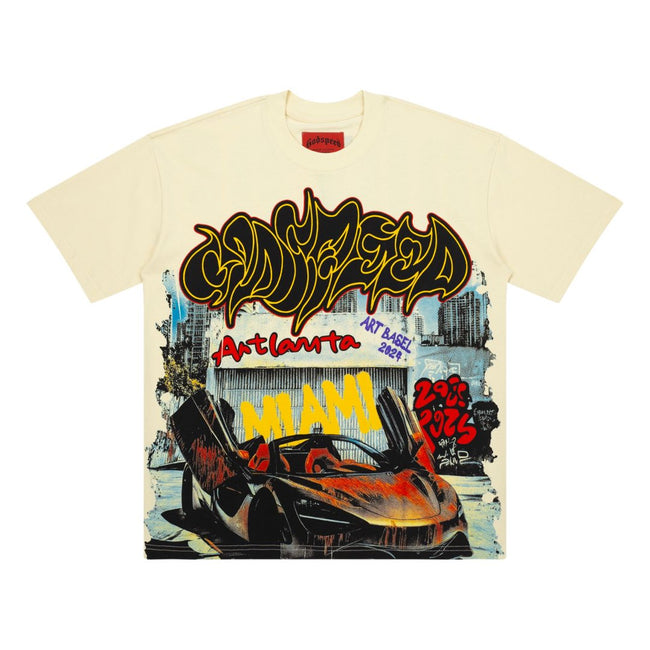 Godspeed Miami Graphic Print Short‑Sleeve Tee Main Image
