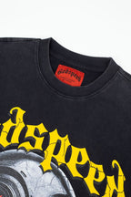 Godspeed Alien Portrait Graphic Black Tee