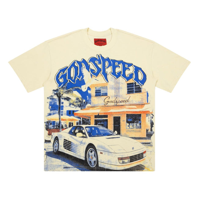 Godspeed Sports Car Graphic Short‑Sleeve Tee Main Image