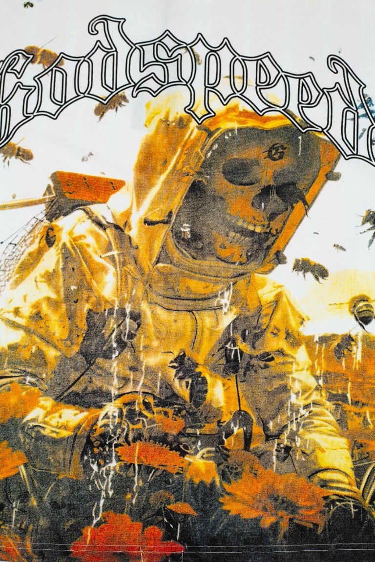 Godspeed Bee Graphic Print Short‑Sleeve Tee