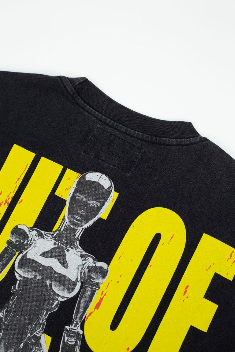 Godspeed Alien Portrait Graphic Black Tee