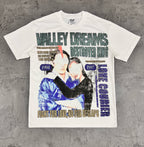Vale Valley Dreams Retro Portrait Print Tee