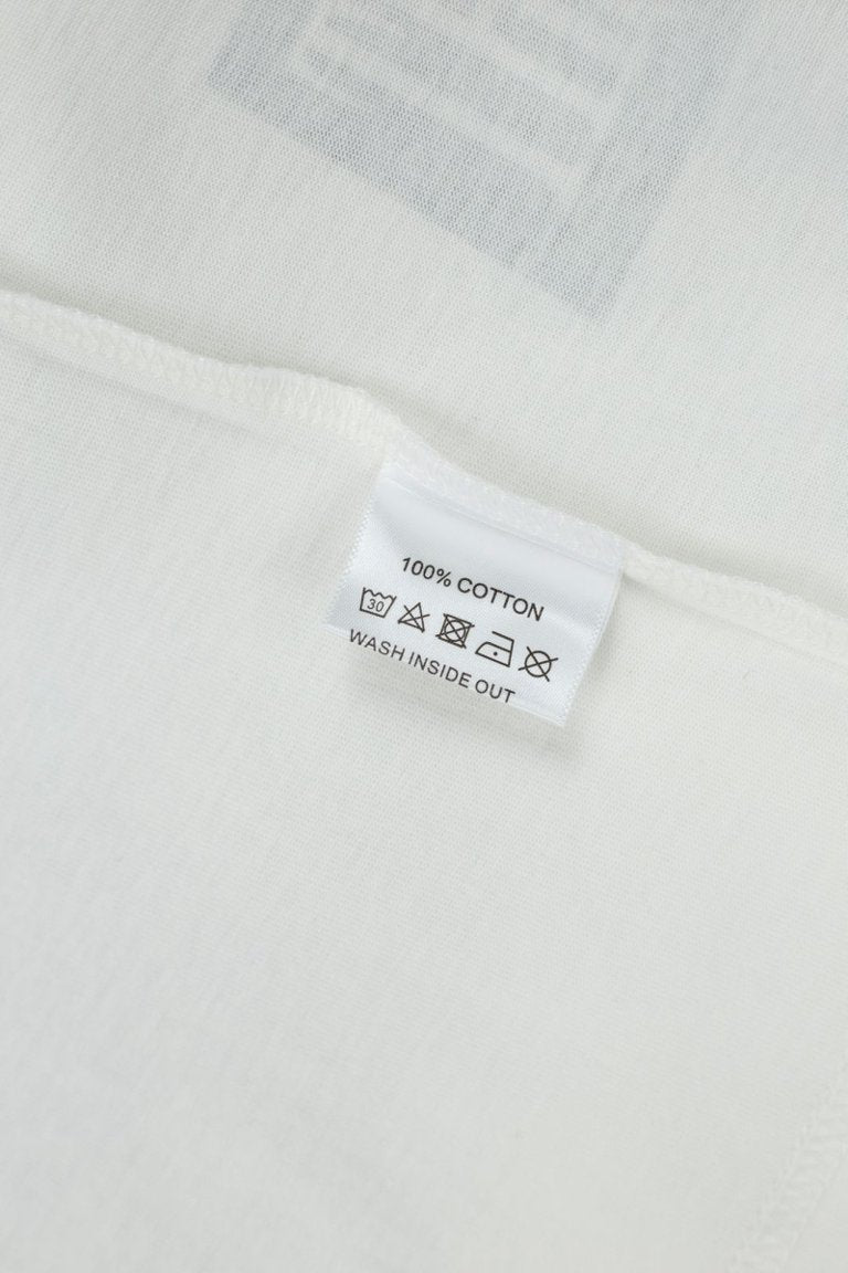 Vale Cross‑Pattern Smoke Wash Graphic Tee