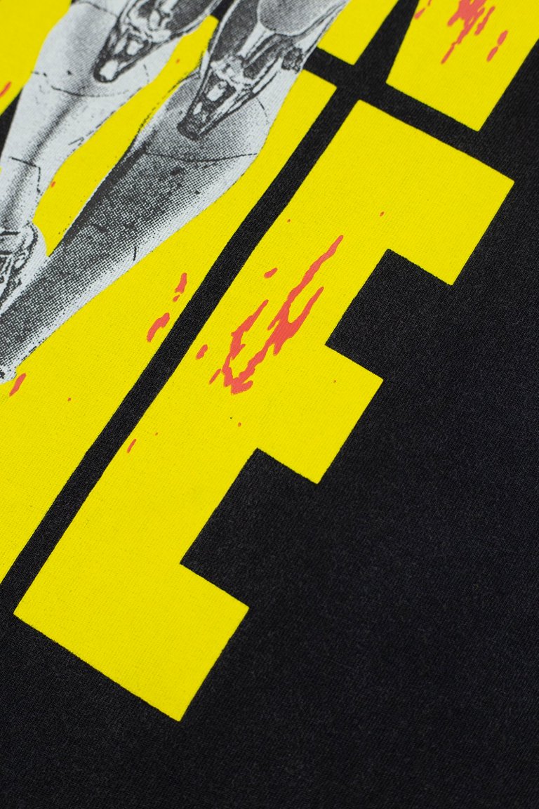Godspeed Alien Portrait Graphic Black Tee