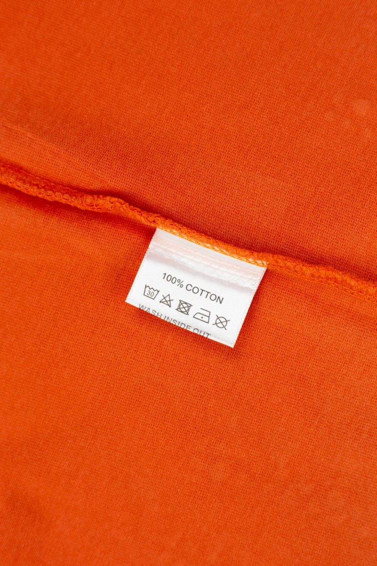 Vale Orange Wash Valley Dreams Portrait Graphic Tee