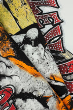 Vale White Cartoon Graphic Print Short‑Sleeve Tee
