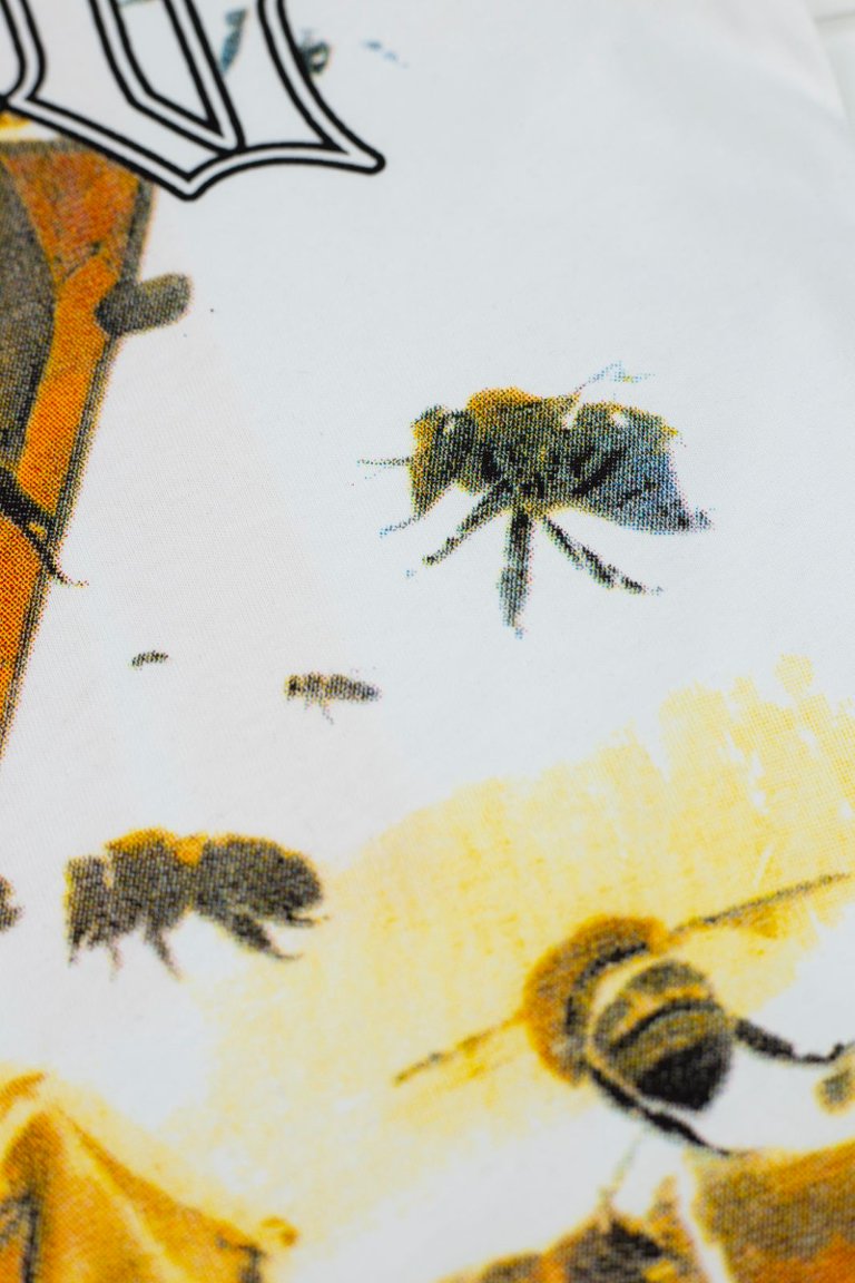 Godspeed Bee Graphic Print Short‑Sleeve Tee