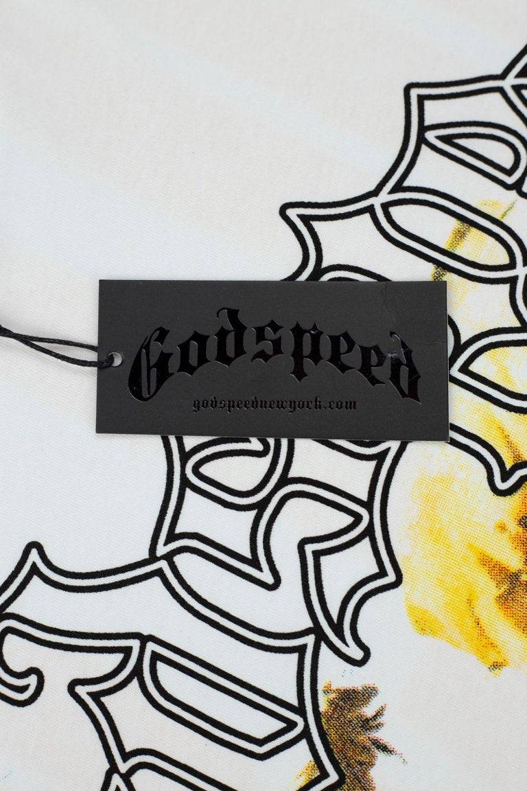 Godspeed Bee Graphic Print Short‑Sleeve Tee