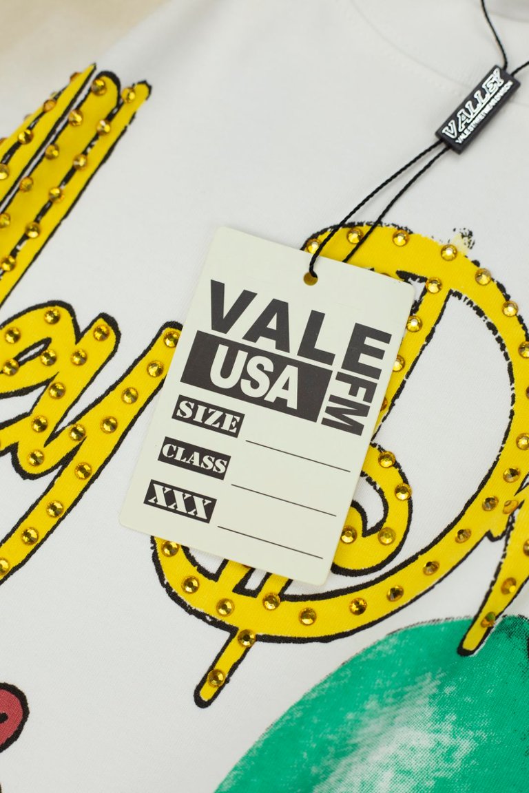 Vale Green Alien Tie‑Dye Graphic Tee
