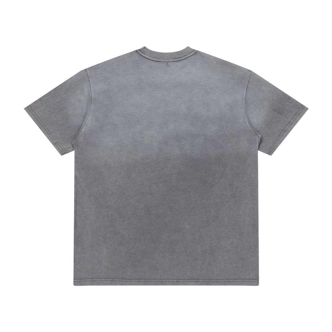 Vale Vintage Grey Washed‑Out Portrait Graphic Tee
