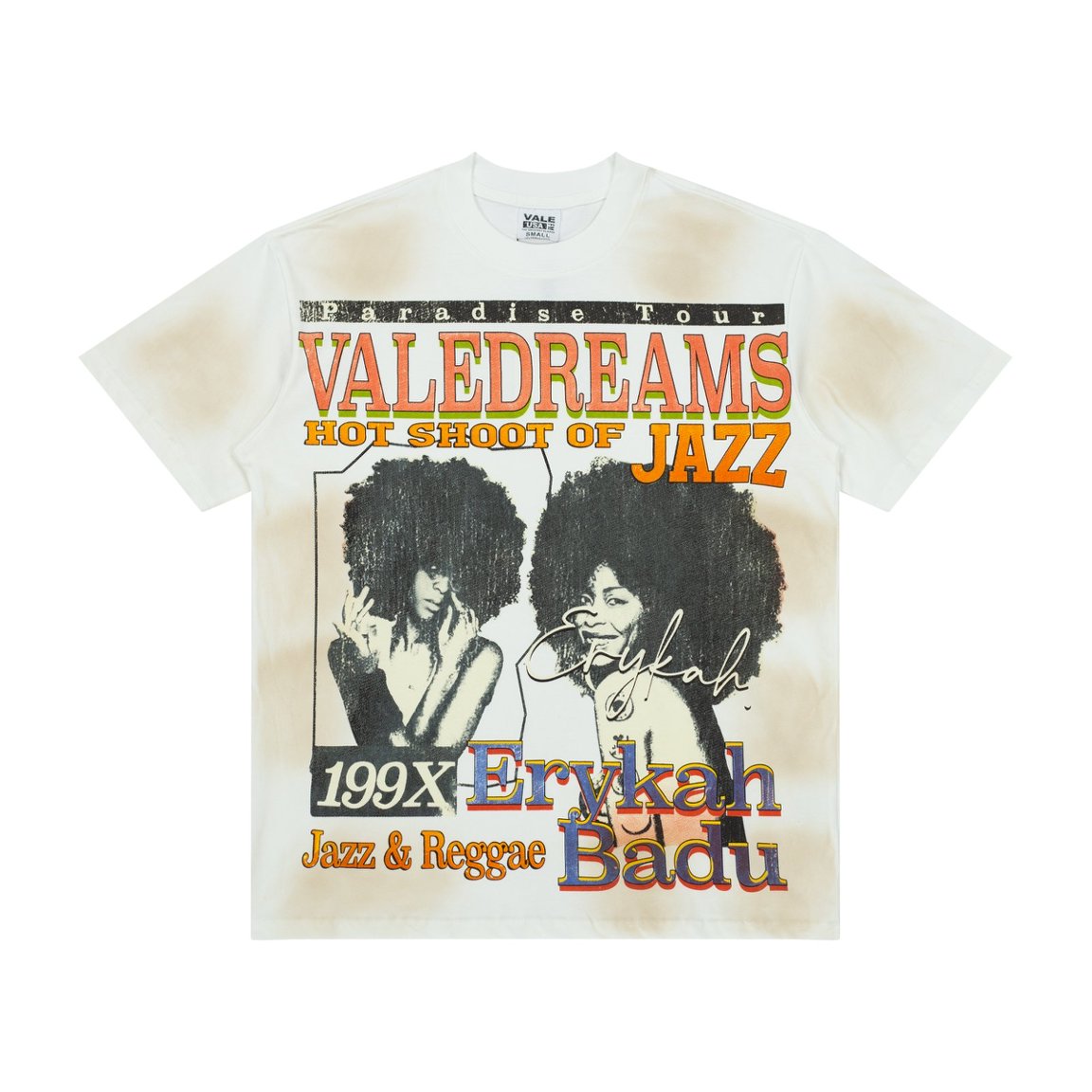 Vale Jazz Portrait Vintage Wash Graphic Tee