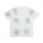 Vale Smoke‑Wash Blue Letter Portrait Tee