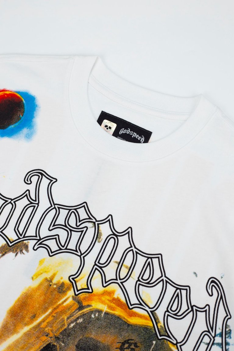 Godspeed Bee Graphic Print Short‑Sleeve Tee