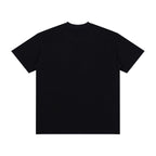 Vale Valley Dreams Vintage Portrait Print Black Tee
