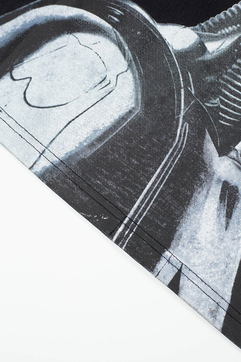 Godspeed Alien Portrait Graphic Black Tee