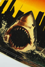 Godspeed Shark Sunset Graphic Tee
