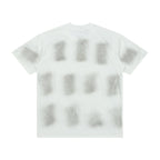 Vale Yellow Skull Smoke‑Wash Graphic Tee