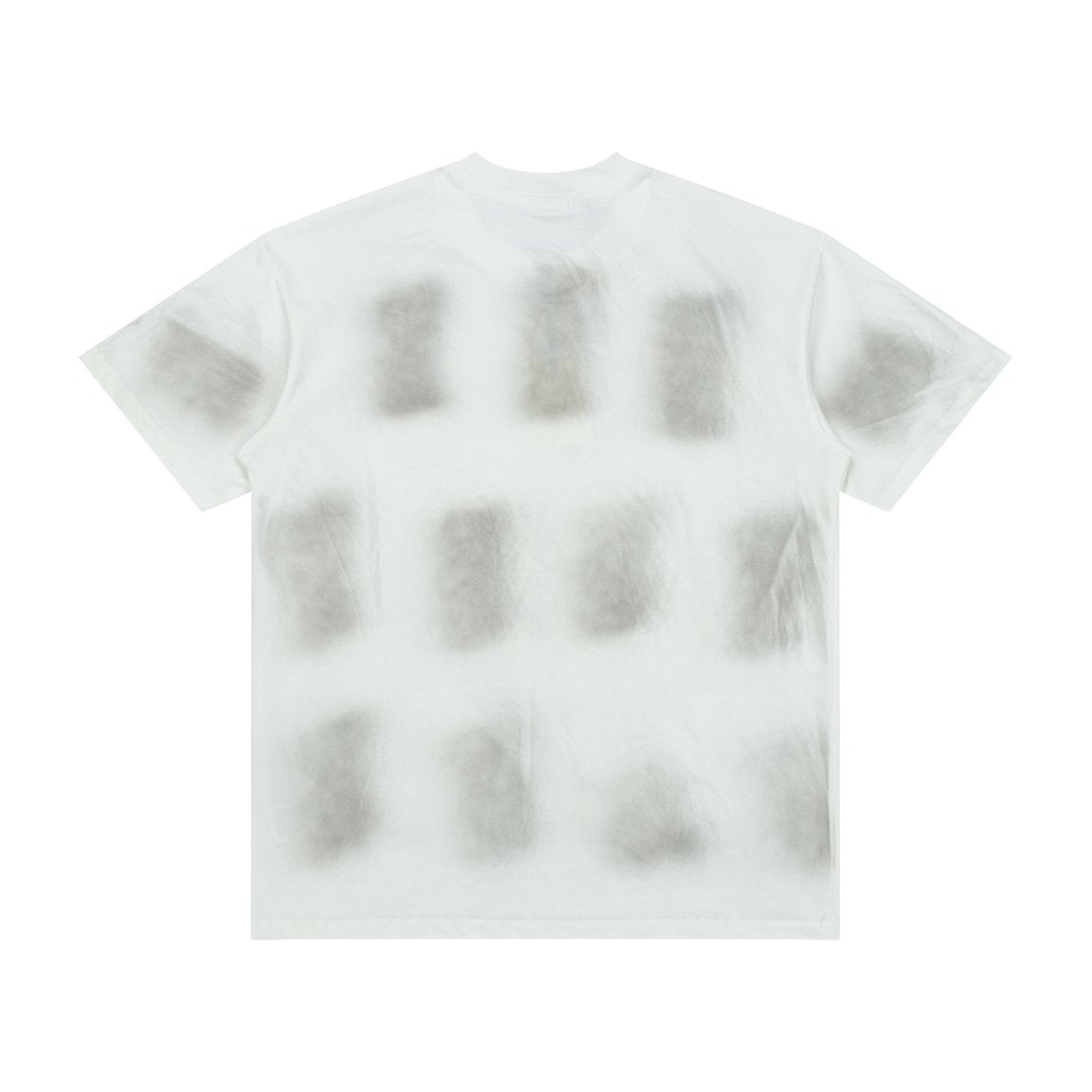 Vale Yellow Skull Smoke‑Wash Graphic Tee