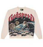 Godspeed Checkmate Sweatshirt Bone
