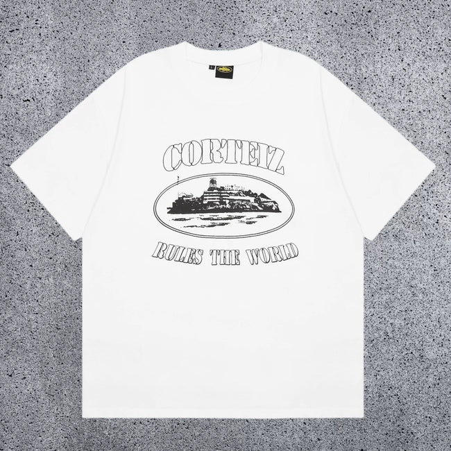 Corteiz "Rules The World" Island Logo Heavyweight T-Shirt Hover Image