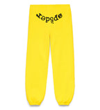 Sp5der Legacy Sweatpants V2 Yellow