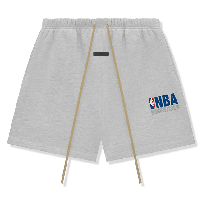 Fear Of God Essentials x NBA Light Heather Shorts Hover Image